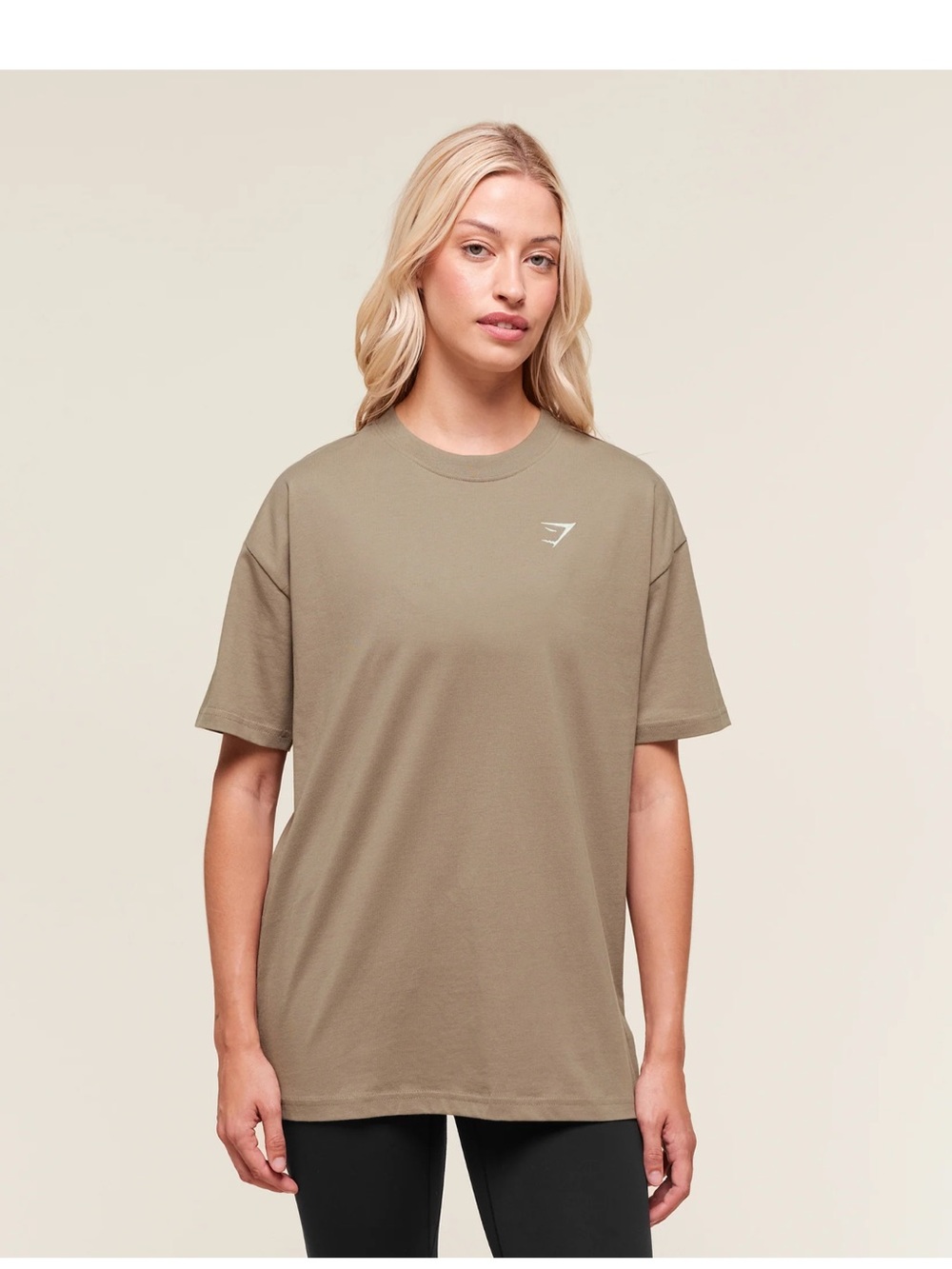 Gymshark women’s TRAINING OVERSIZED T-SHIRT Size L Work Our Athleisure Active
